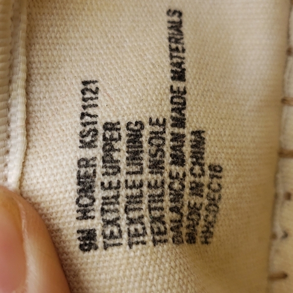 Kensie Homer Sneaker white espadrille 9M - Picture 3 of 11